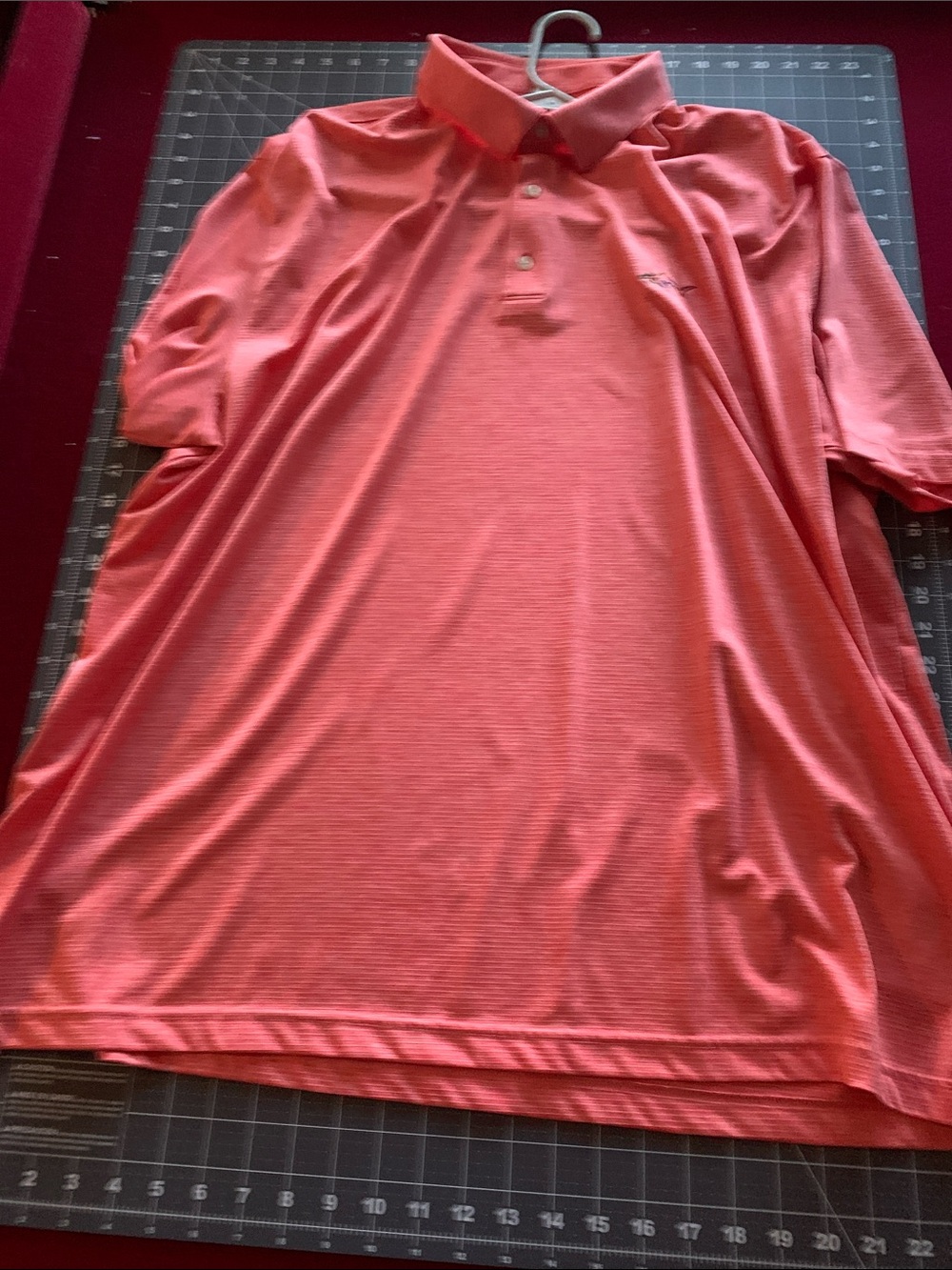 Greg Norman Collection Coral Short-Sleeve Polo